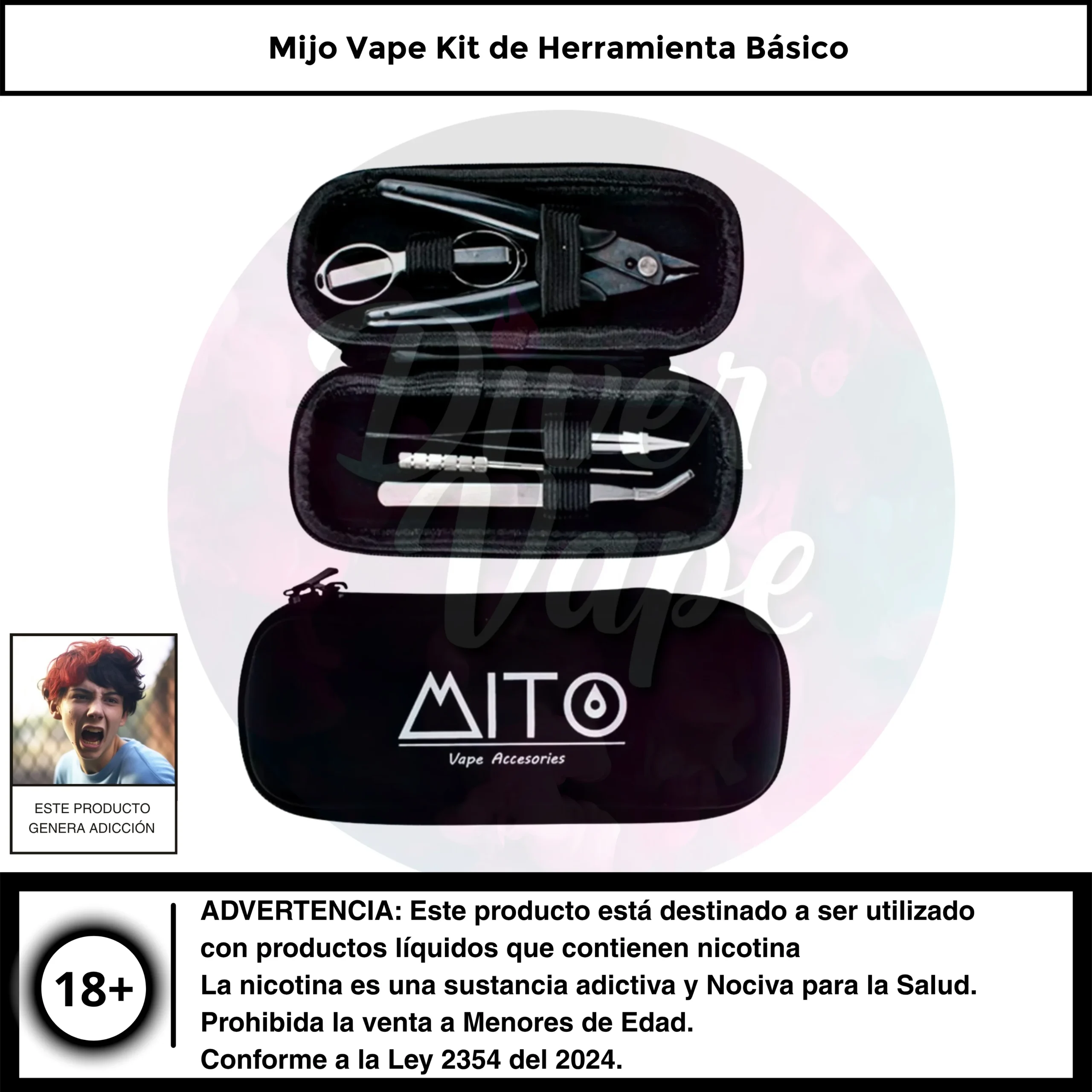 Mijo Vape Kit de Herramienta Básico