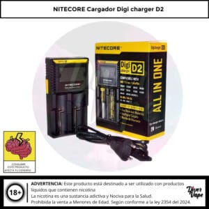 NITECORE Cargador Digi charger D2