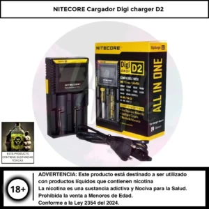 NITECORE Cargador Digi charger D2