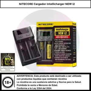 NITECORE Cargador Intellicharger NEW i2