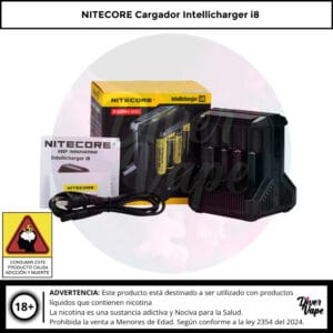 NITECORE Cargador Intellicharger i8