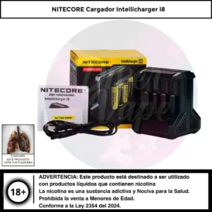 NITECORE Cargador Intellicharger i8