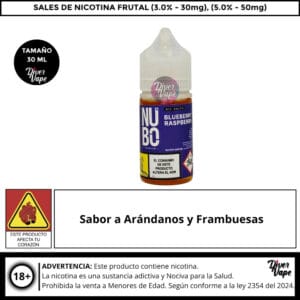 Nubo Blueberry Raspberry Salts