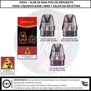 OXVA Xlim SS DNA Pod de Repuesto