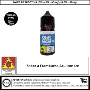 Ohf Blue Razz Ice Salts 60mg