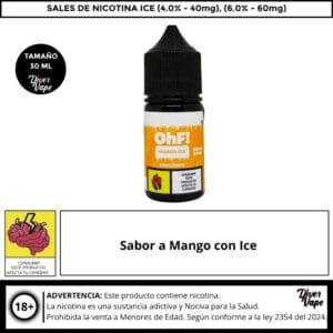 Ohf Mango Ice 60mg Salts