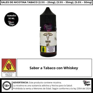 Old West Tobacco Whiskey Barman Salts