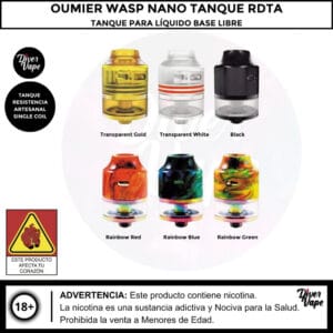 Oumier Wasp Nano Tanque RDTA