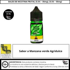 Ox Passion Sour Apple Salts 35mg