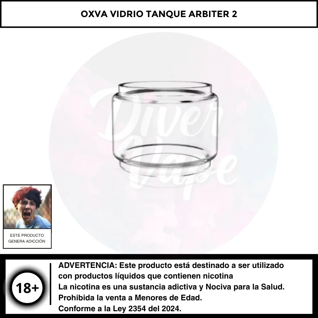 Oxva Vidrio Tanque Arbiter 2