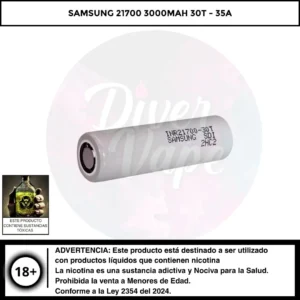 Samsung Batería 21700 3000 mAh