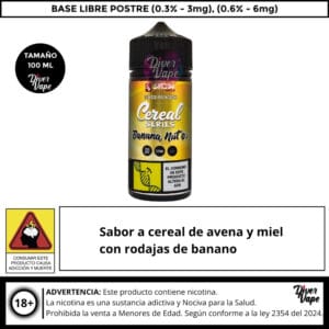 Shijin Cereal Series Banana nut O’s 100ml