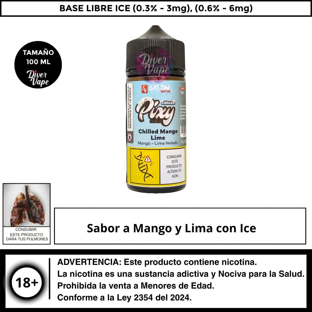 Shijin Pixy Chilled Mango Lime