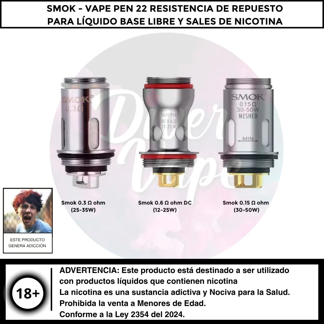 Smok Vape Pen 22 Resistencia