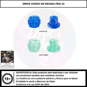 Smok Vidrio de Resina Pen 22