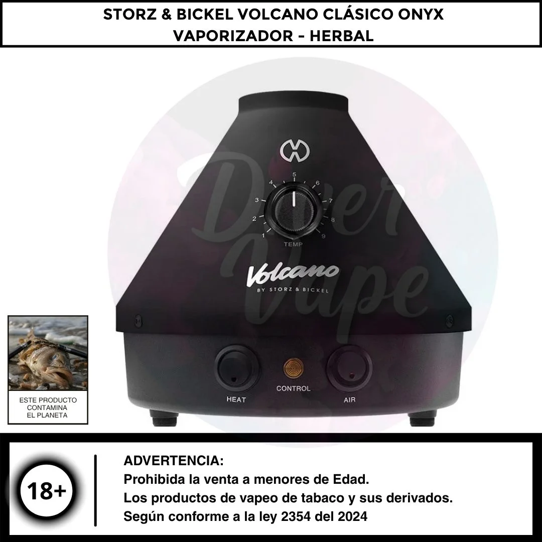 Storz & Bickel Volcano Classic Onyx Vaporizador