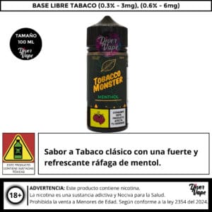 Tobacco Monster Menthol