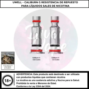 Uwell Caliburn G Resistencia