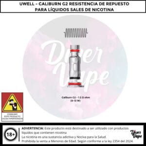Uwell Caliburn G2 Resistencia de Repuesto