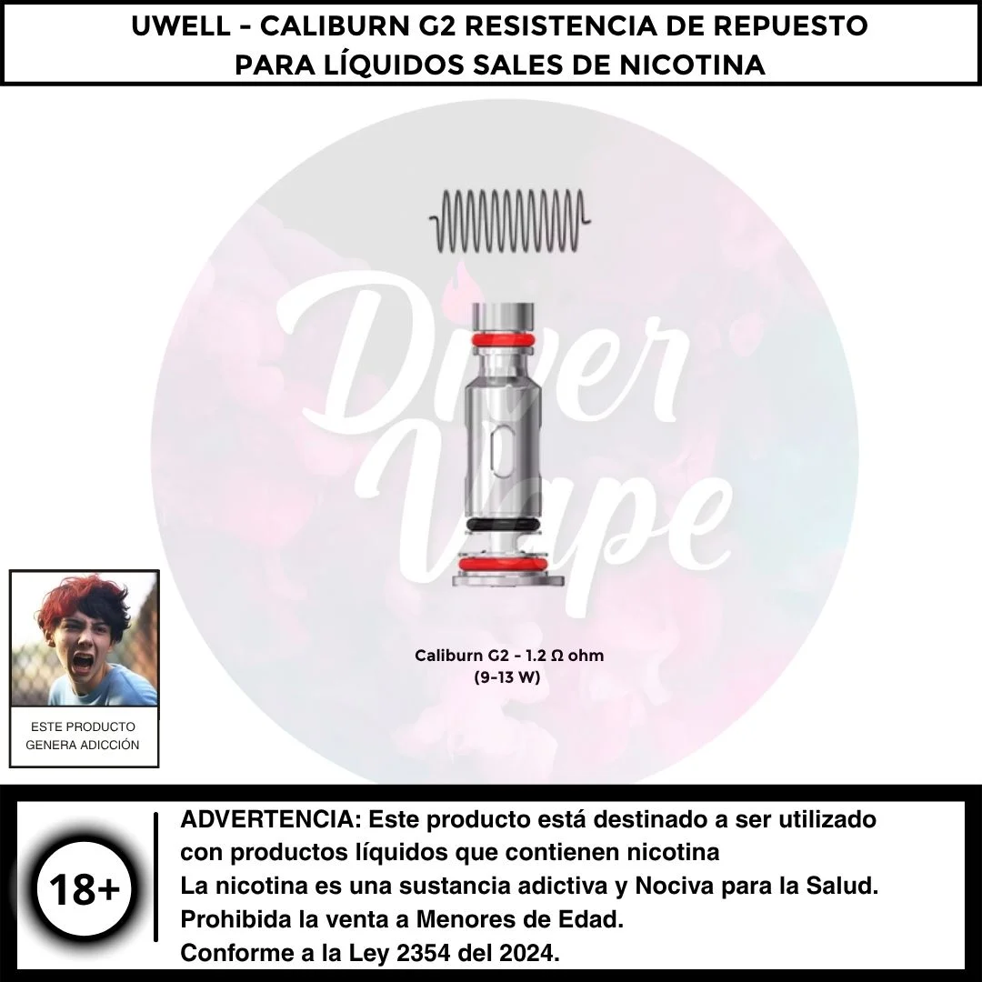Uwell Caliburn G2 Resistencia