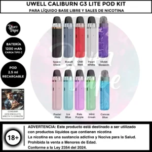 Uwell Caliburn G3 Lite Pod Kit