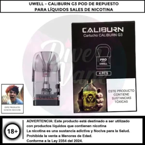 Uwell Caliburn G3 Pod de Repuesto