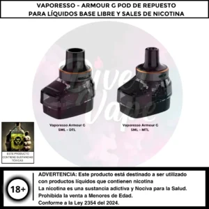 Vaporesso - Armour G Pod de Repuesto