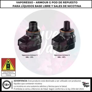 Vaporesso Armour G Pod de Repuesto