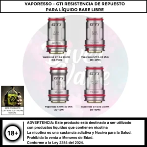 Vaporesso - GTI Resistencia de Repuesto