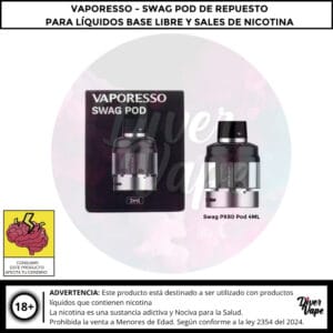 Vaporesso Swag PX80 Pod de Repuesto