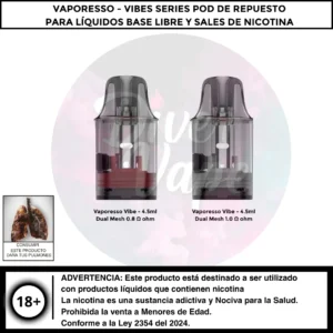 Vaporesso - Vibes Series Pod de Repuesto