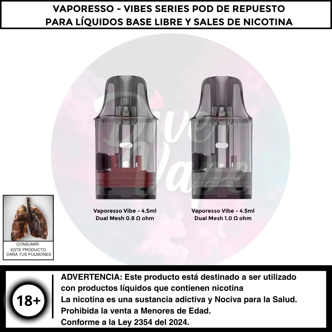 Vaporesso - Vibes Series Pod de Repuesto