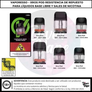 Xros Pod Resistencia de Repuesto