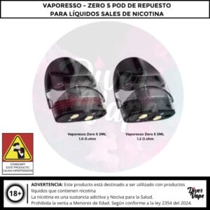 Vaporesso Zero S Pod de Repuesto