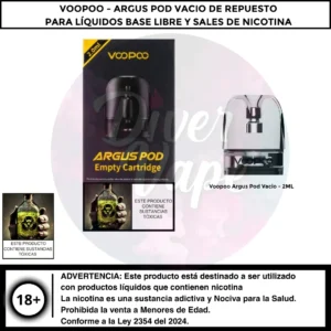 Voopoo Argus Pod Vacio de Repuesto