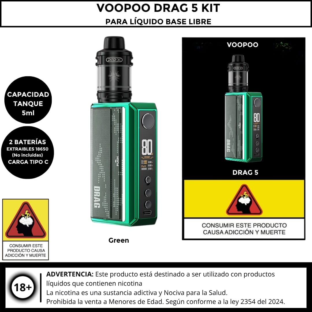 Voopoo Drag 5 Kit