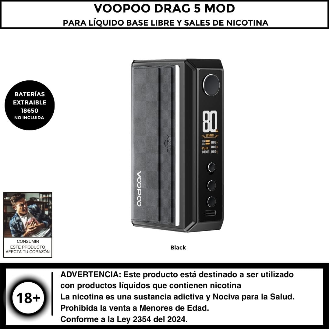 Voopoo Drag 5 Mod