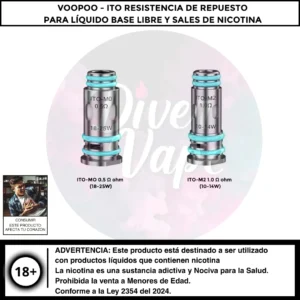 Voopoo - ITO Resistencia de Repuesto