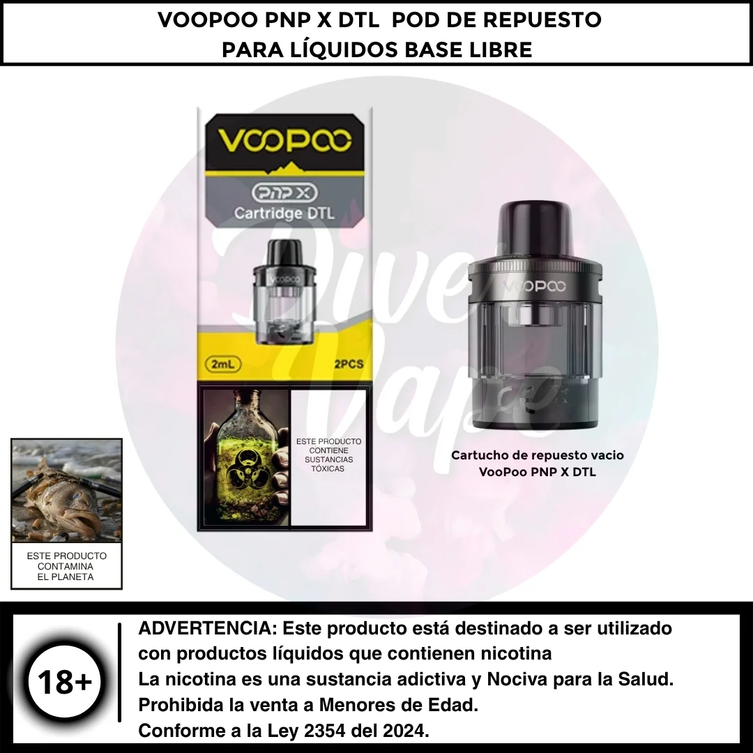 Voopoo Pnp X DTL Pod de Repuesto