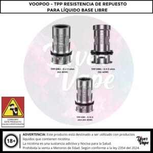 Voopoo TPP Resistencia de Repuesto