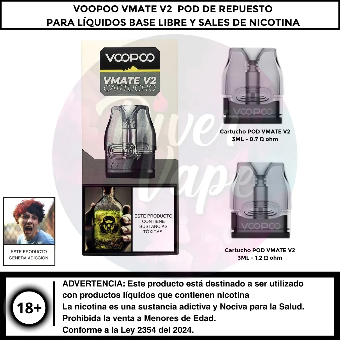 Voopoo VMATE V2 Pod de Repuesto