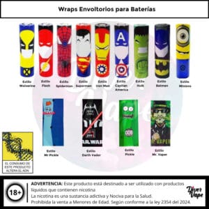 Wraps Envoltorios para Baterias