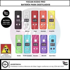 Yocan Kodo Pro Bateria Destilados